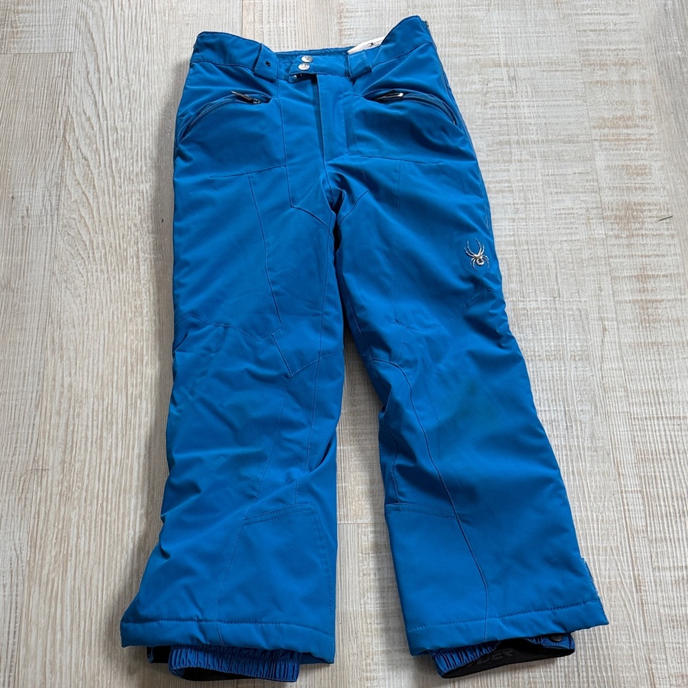 Spyder Kids' Vibrant Blue Ski Pants